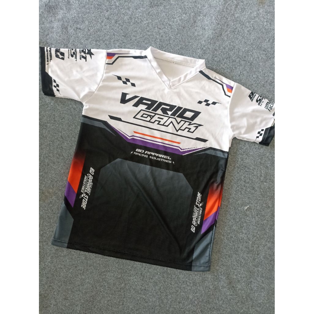 KAOS JERSEY VARIO GANK JERSEY MOTOR JERSEY RACING JERSEY BALAP JERSEY PREMIUM JERSEY BENGKEL