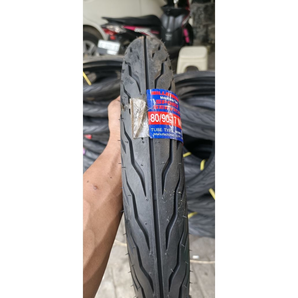 Ban Motor Bebek Sport Millennium Service+ 80/90-17 BEF