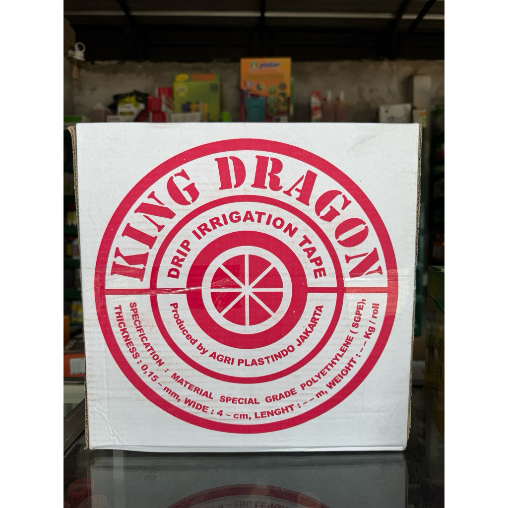Selang Drip King dragon 3/4 Selang Irigasi pertanian panjang 150-180 Cm