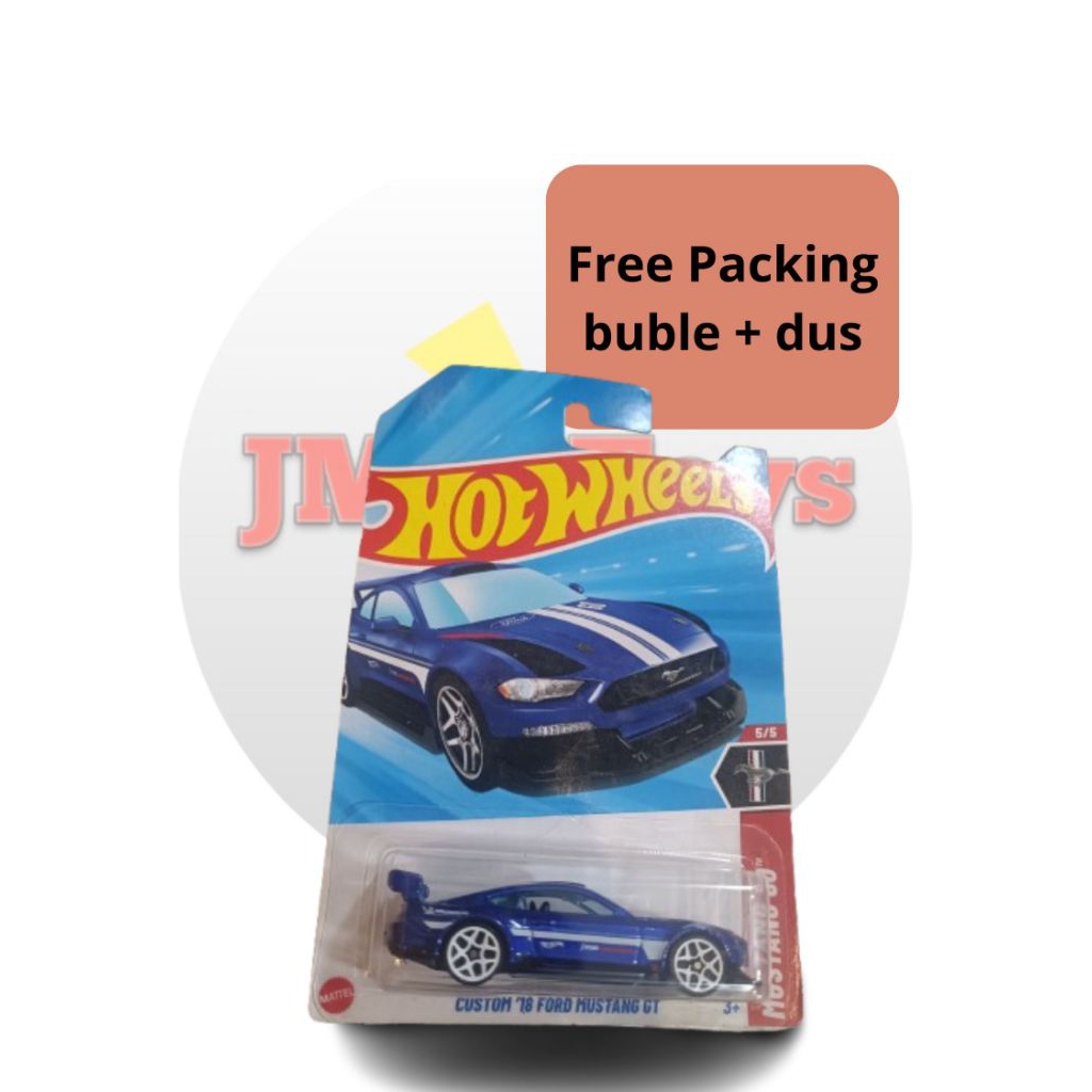 Hot Wheels custom 18 ford mustang gt