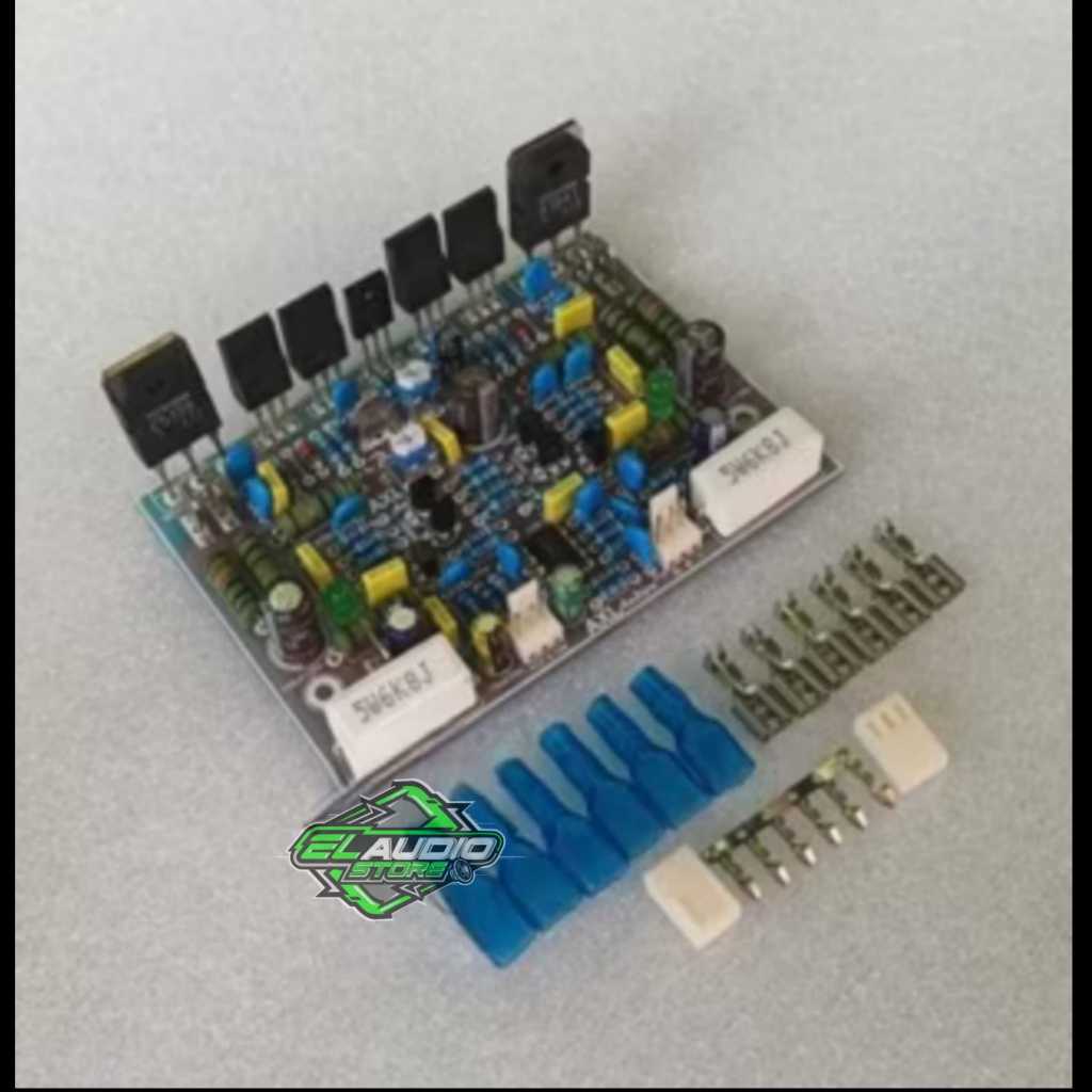 Driver kit Power Amplifier AXL audion PCB Fiber FR4 Komponen Original