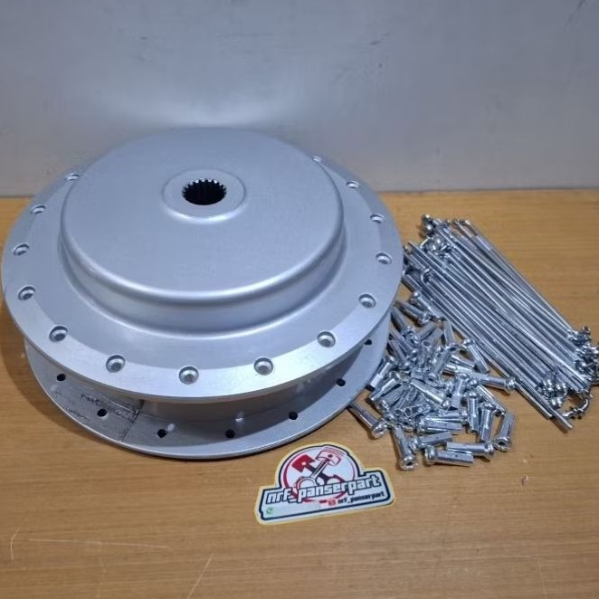 TROMOL BELAKANG SPIN 125 LAMA/NEW 18T/20T +JARI-JARI RING VELG 14
