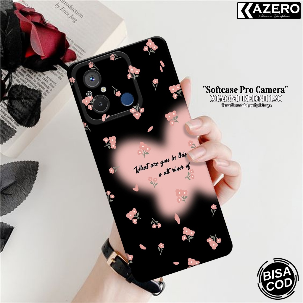 Silikon XIAOMI REDMI 12C - Case Aesthetic - Softcase XIAOMI REDMI 12C Terbaru - Casing XIAOMI REDMI 