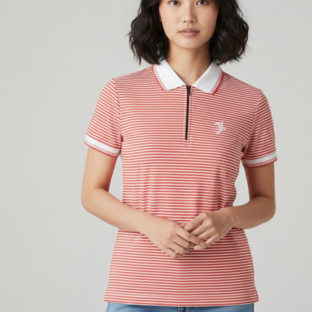 Kaos  Wanita ROBERTO GOLF LD  95  Baju Olahraga M Original Second