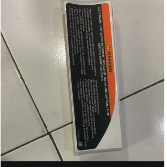 stiker vinil laminating sunblas atau kulit jeruk