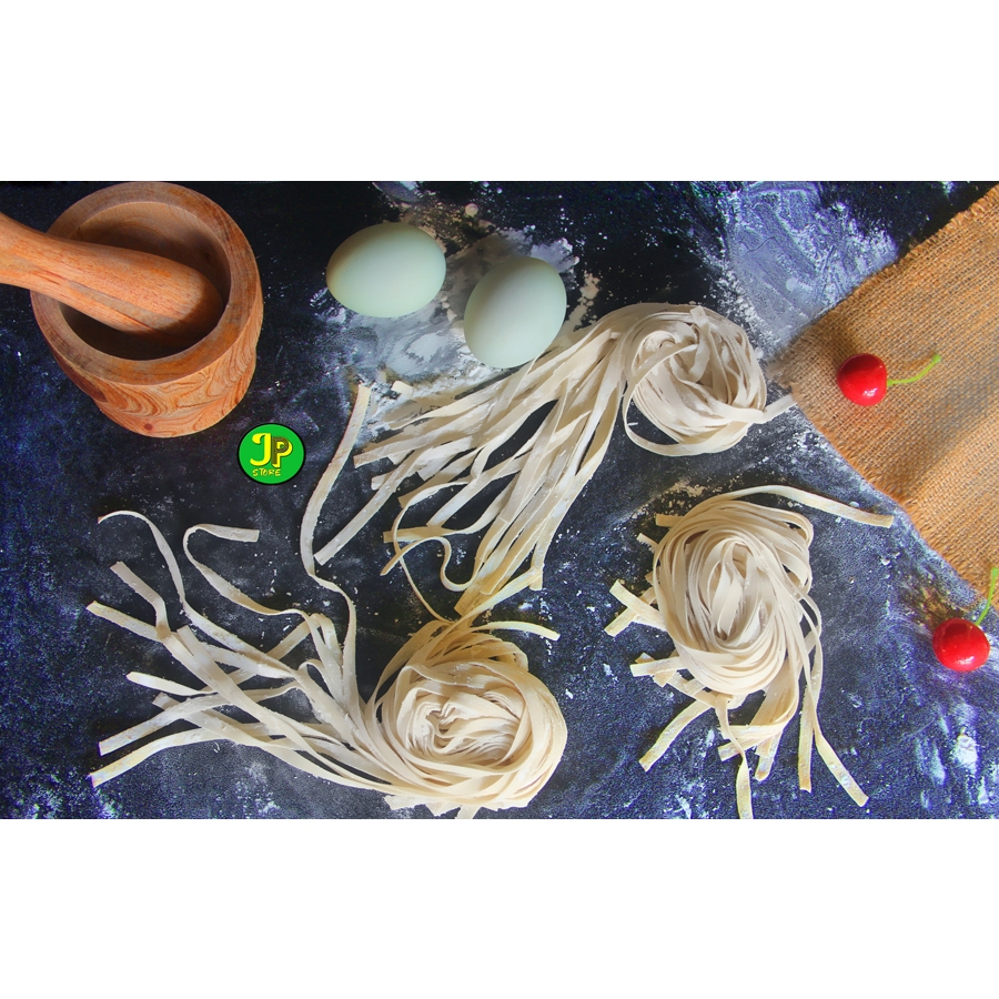 MIE GEPENG LEBAR MENTAH