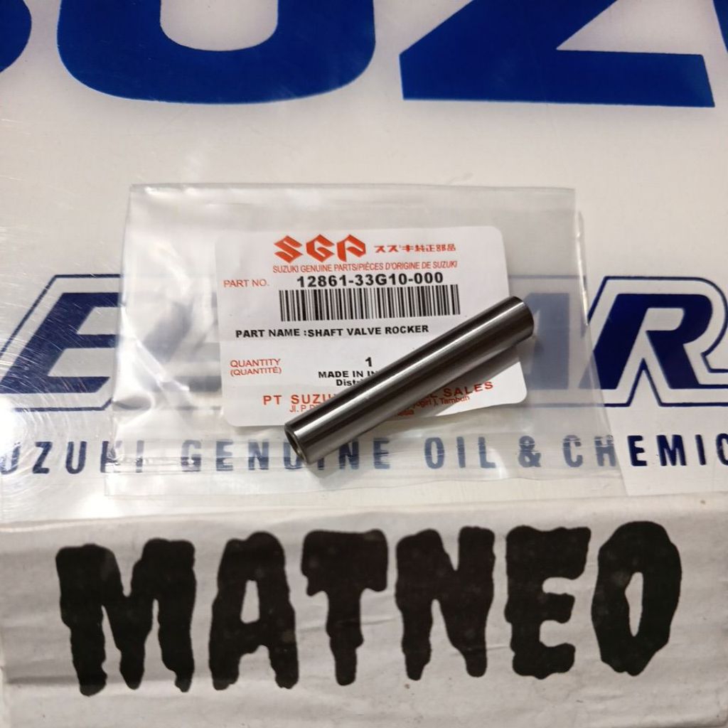 Pen Platuk Klep SHOGUN 125 SP SPIN SKYWAVE HAYATE Shaft Valve Rocker ORI SGP 12861-33G10-000