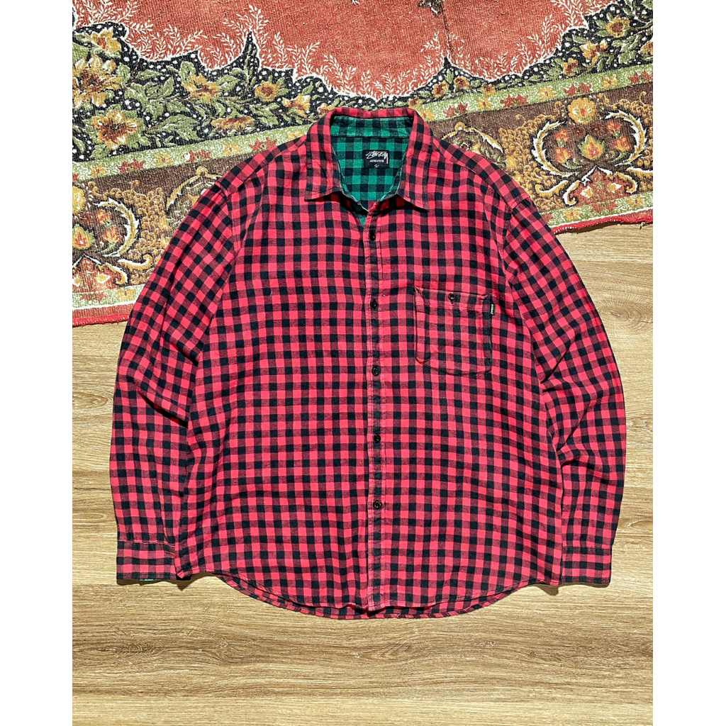 stussy flannel shirt