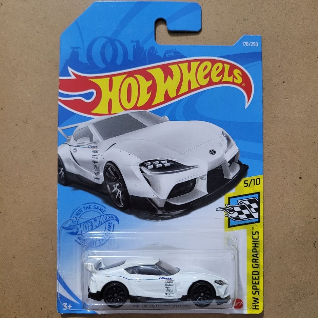 HOT WHEELS '20 TOYOTA GR SUPRA / HW SPEED GRAPHICS [ WHITE ]