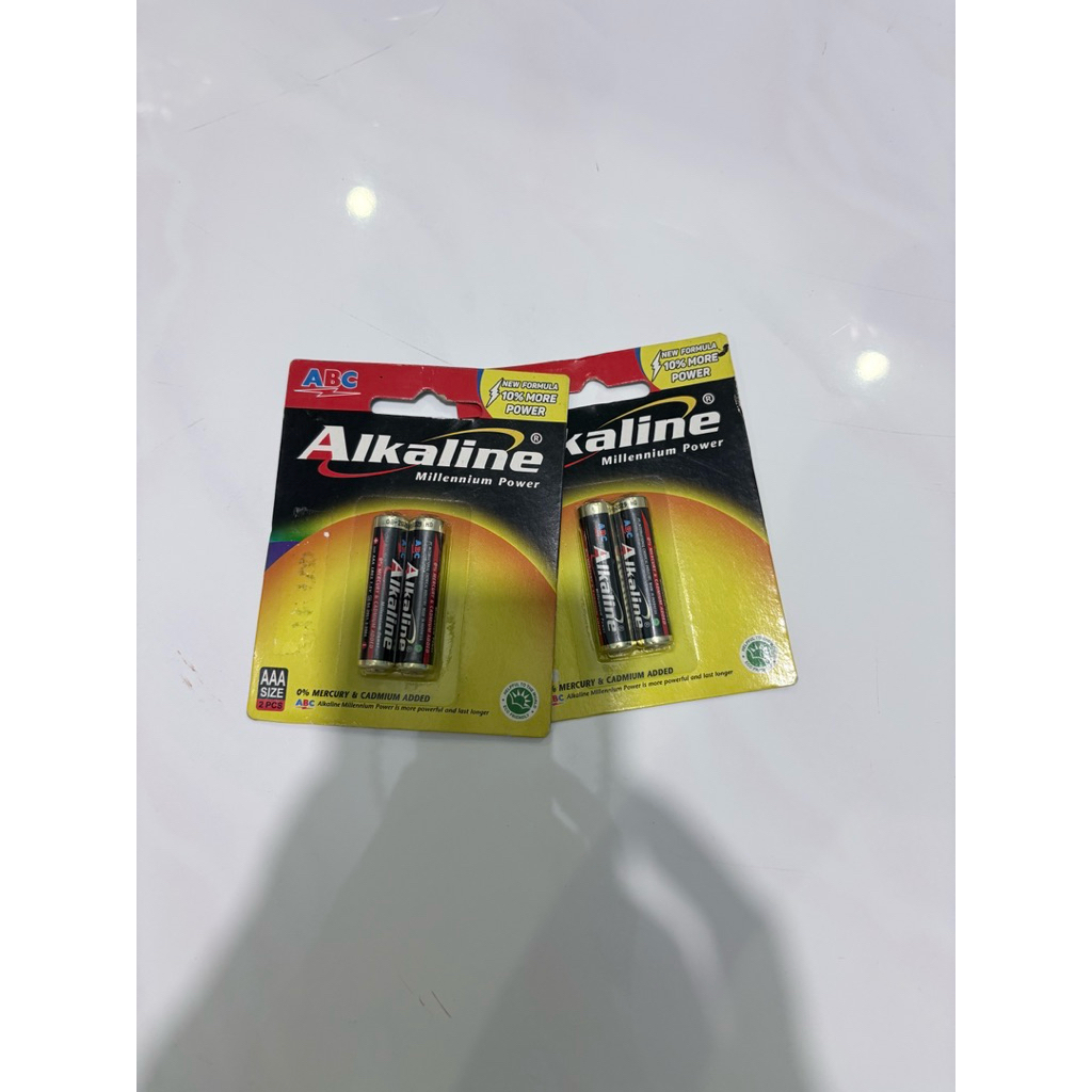 Baterai Alkaline ABC Millenium Power (Baterai Jam Dinding)