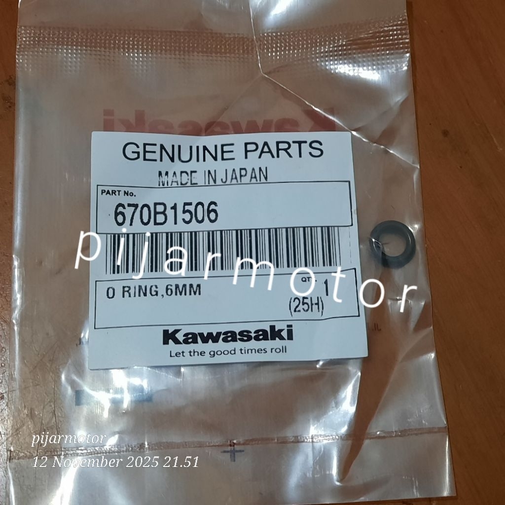 Karet O Ring As Impeller Kipas Waterpump Pompa Air Radiator Kawasaki Ninja 150 KIS R RR SS