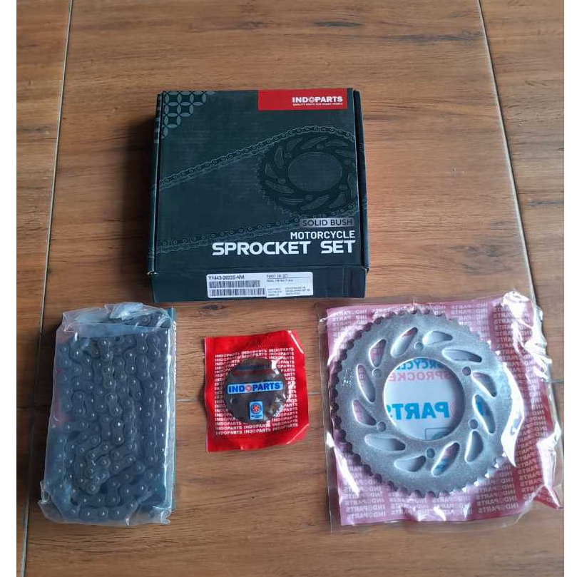 INDOPARTS Gear Paket Gear Set Vixion New 1PA 2013-2015 | Gir Paket Yamaha Vixion New 1PA 2013-2015