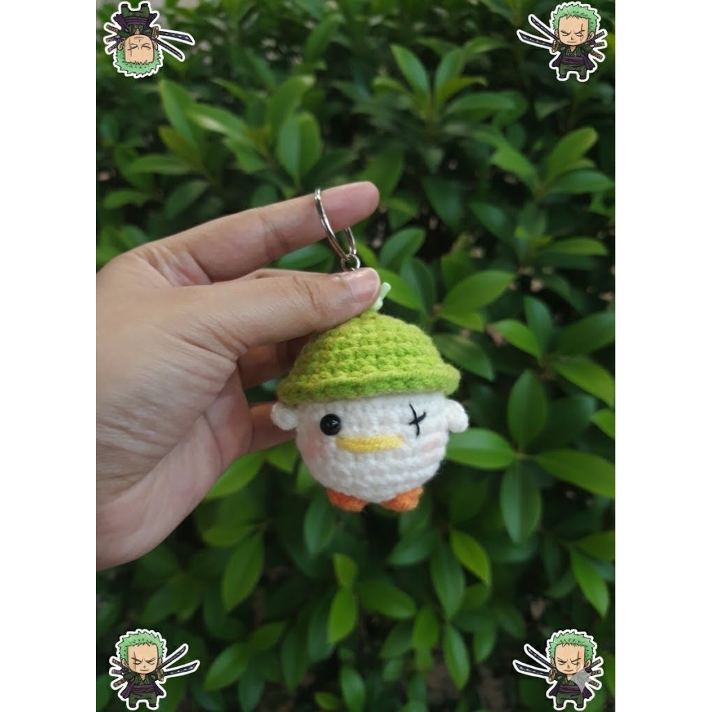 KEYCHAIN AMIGURUMI CROCHET HANDMADE ANIME