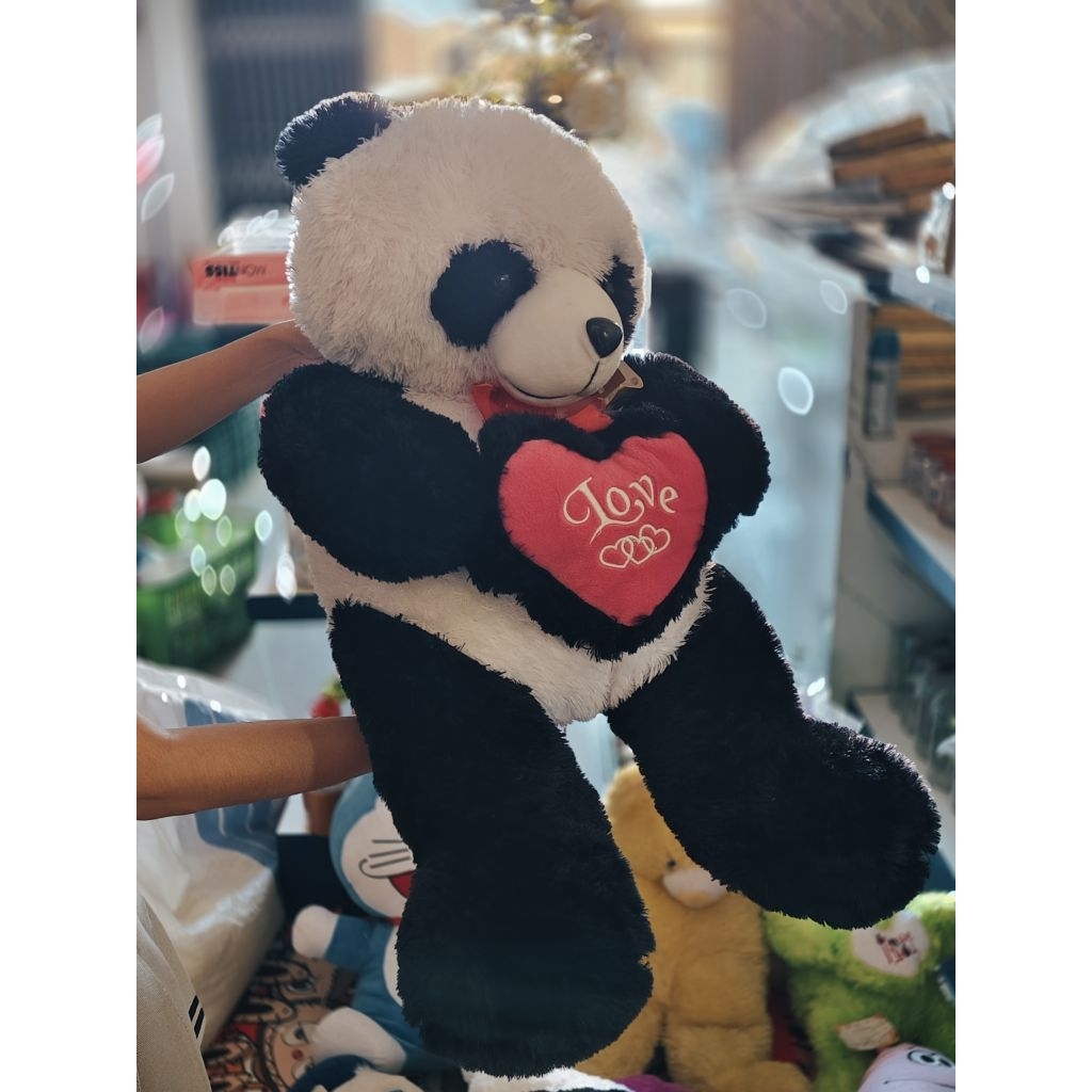 Boneka Panda Love || Boneka Lucu || Boneka Jumbo
