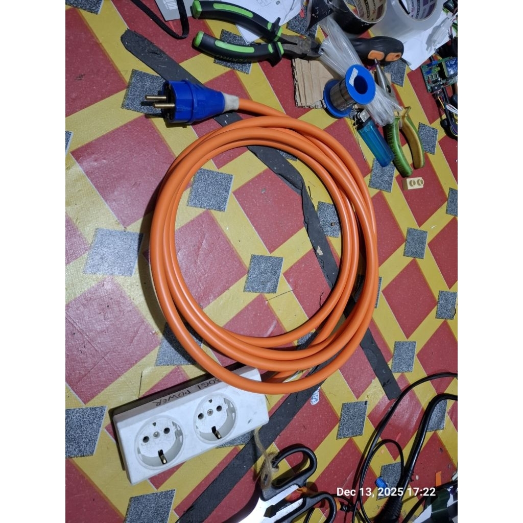 Kabel Cas mobil listrik motor listrik tahan Api