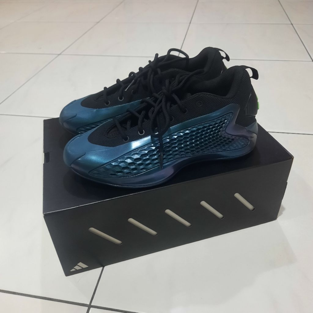 Sepatu Basket Adidas AE 1 Antony Edwards Low Arctic Night Second Original