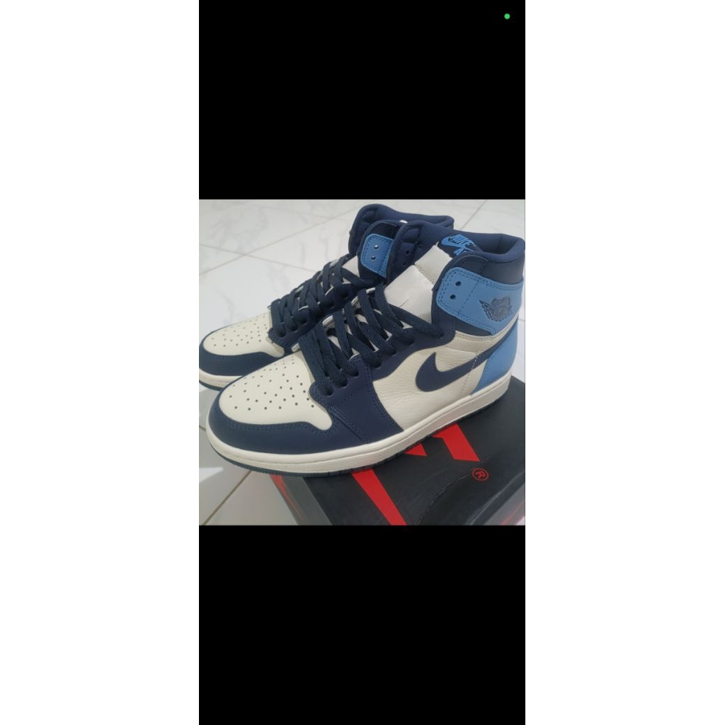 Nike Air jordan retro high OG Obsidian Blue UNC Authentic second