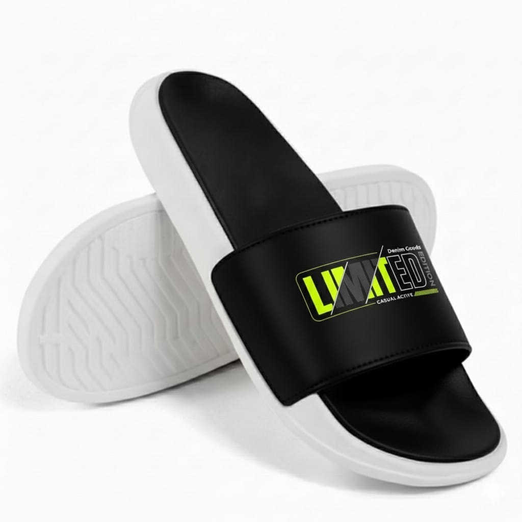 INOVATION 1 Sandal Slide Pria Kekinian Distro / Sandal Cowok Trendy / Sandal Slide Pria Distro