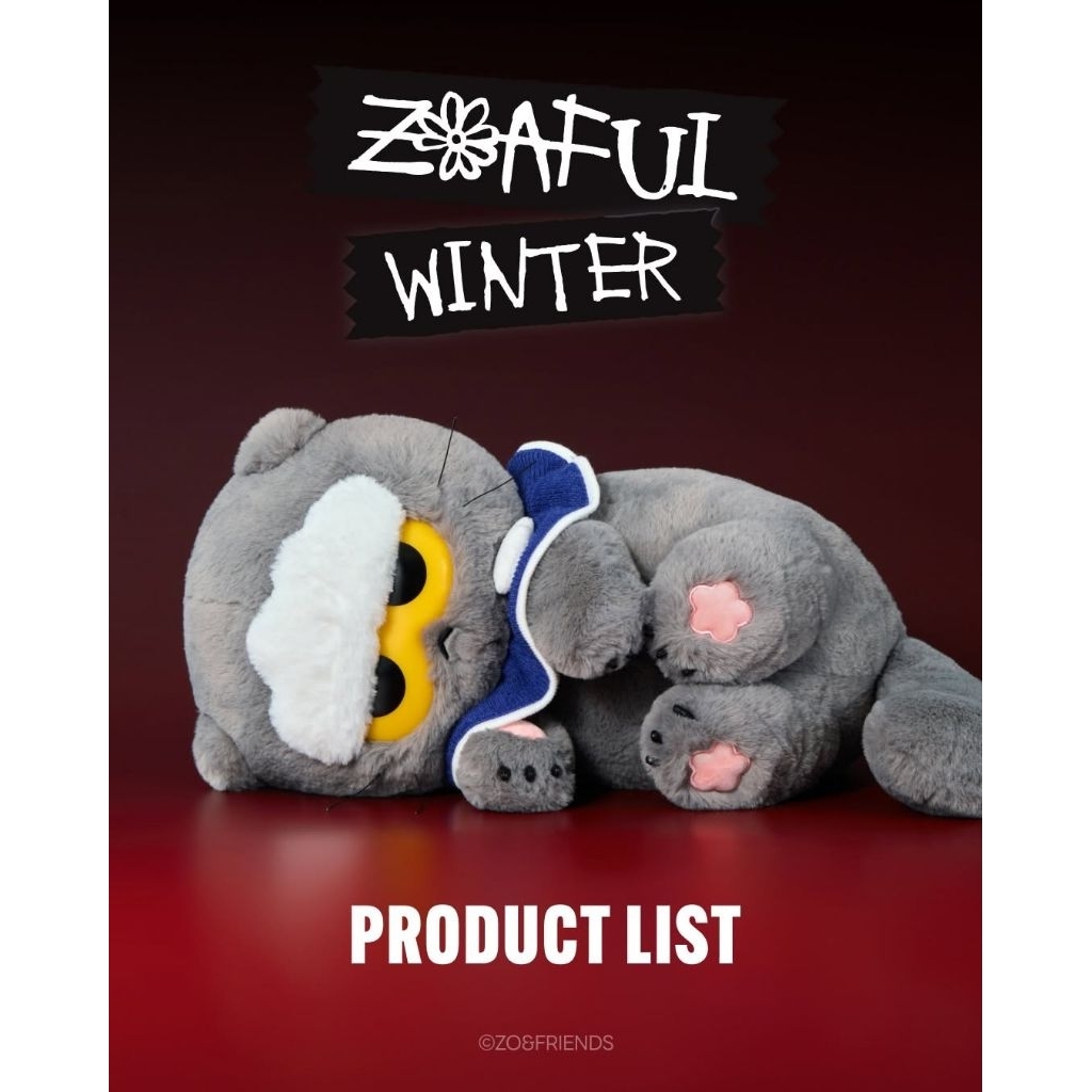 [PO] ZO&FRIENDS WINTER ED - GDRAGON ZO&FRIENDS DOLL / DOLL ZO&FRIENDS / ZOA GDRAGON