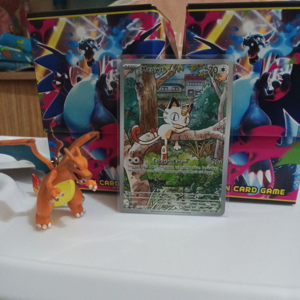 Meowth AR 118/103 Kobaran Biru MA2
