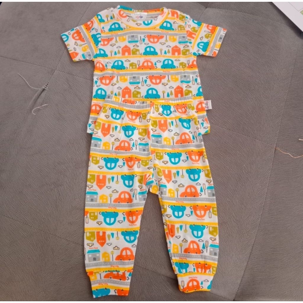 setelan anak oblong tipis brand libby new