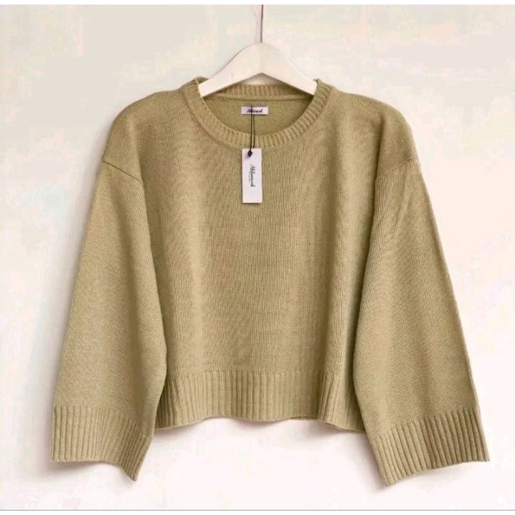 Baju Rajut oversize premium Atasan rajut wanita