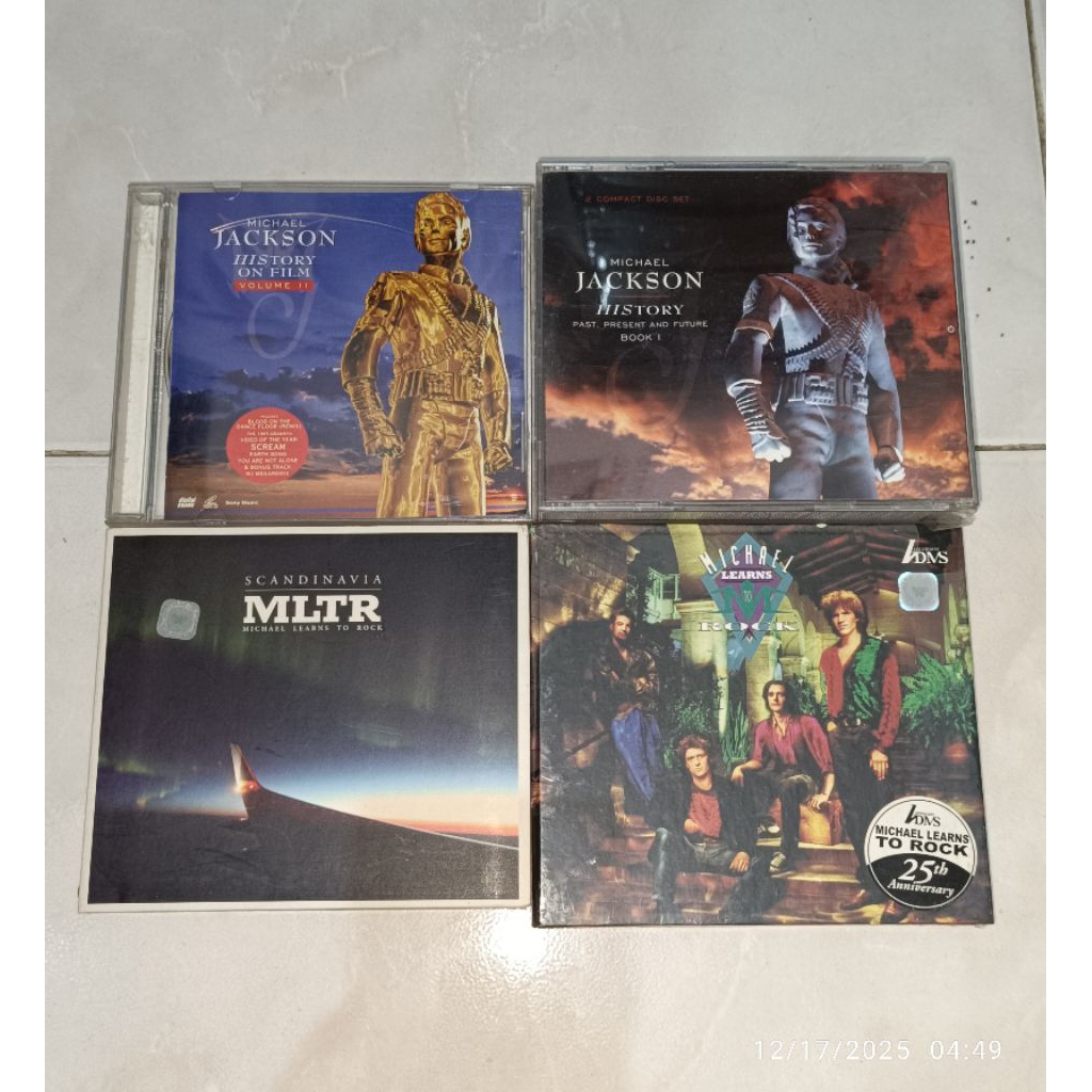 vcd & cd MICHAEL JACKSON-History On Fil m (2 disc) / MICHAEL JACKSON-History (2 disc) / MICHAEL LEAR