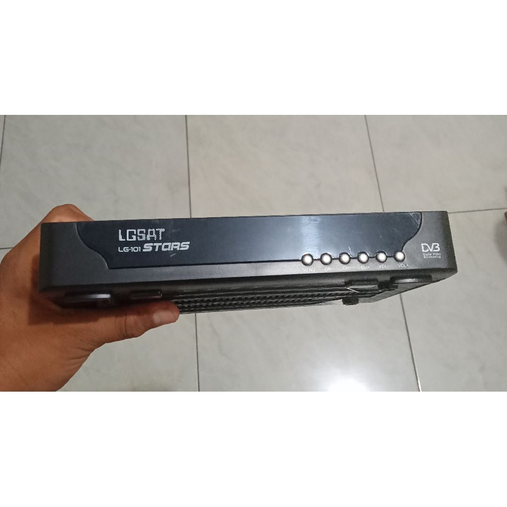 Receiver LGsat kvision bekas mulus normal segel
