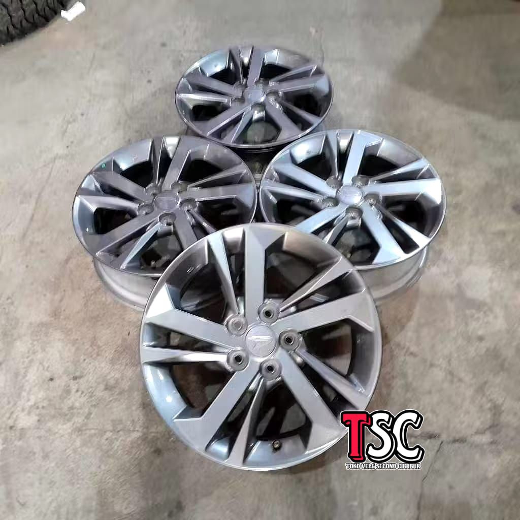 VELG OEM NEW XENIA RING 15 LUBANG BAUT 5X100 SECOND ORIGINAL