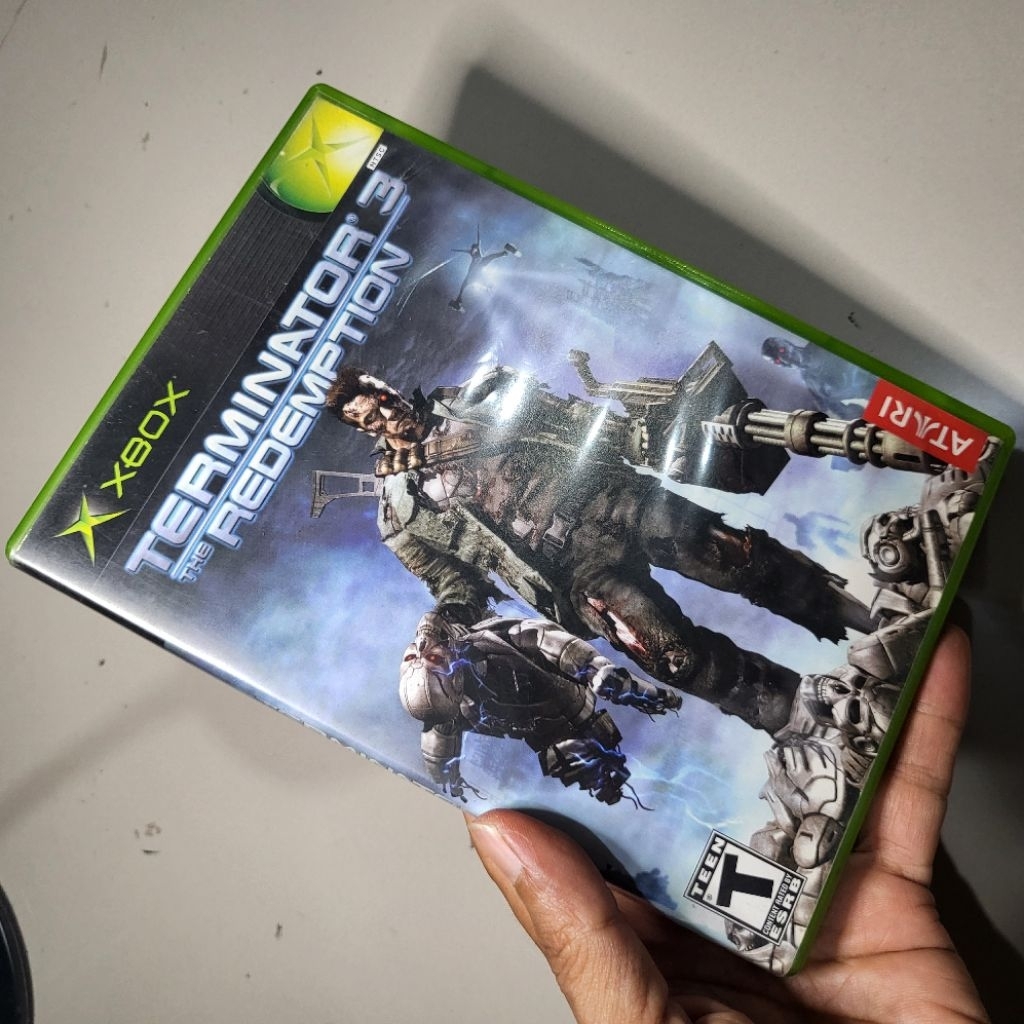 cd game xbox classic terminator 3