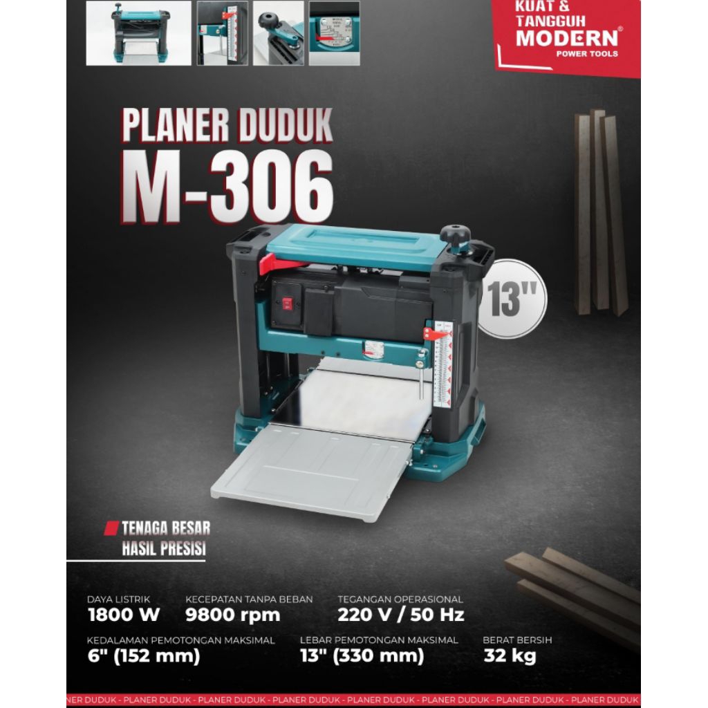 MODERN PLANNER DUDUK 13" M 306 MODERN
