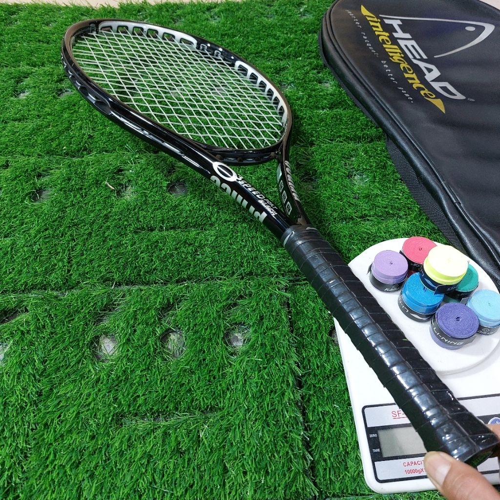 RAKET TENIS ORIGINAL PRINCE O3 SPEED PORT BLACK BEKAS MASIH BAGUS