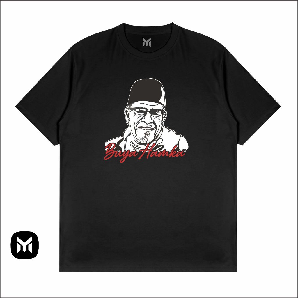 Kaos Distro Buya Hamka Premium Cotton Combed 24s tokoh