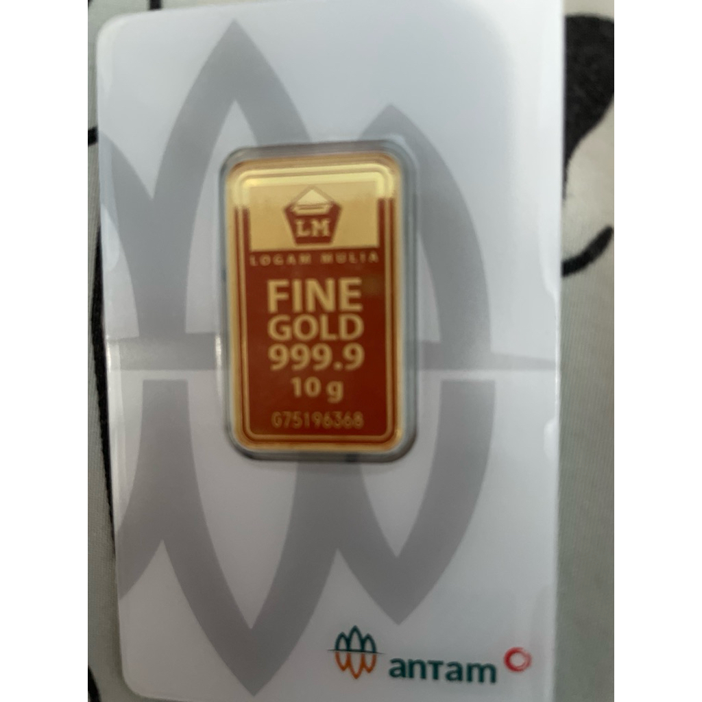 Emas Logam Mulia Antam 10 gr tahun 2025