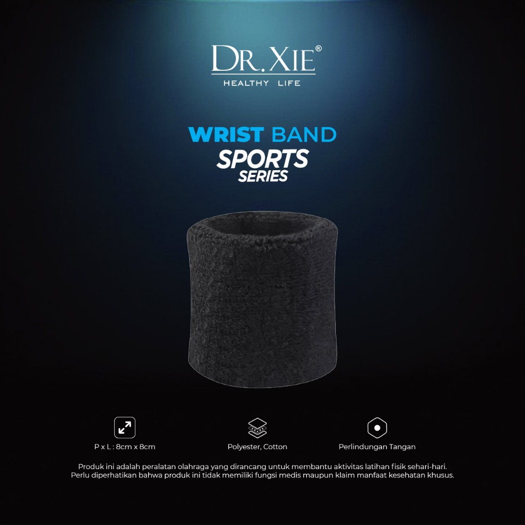 Wrist Band Wristband Hand Band Wrist Pelindung Tangan/Handband Wrist Handuk Arm Tangan/Handwrist Spo