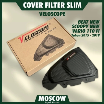 VELOSCOPE ORIGINAL COVER FILTER VARIASI VELOSCOPE FREE STIKER TUTUP BOX FILTER SLIM BEAT NEW FI