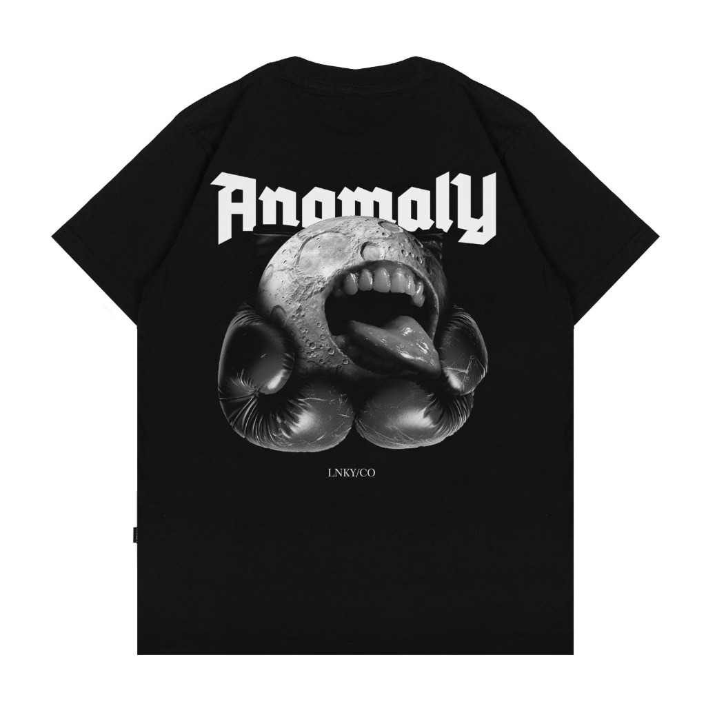 T-Shirt Pria Distro Original Kaos Unisex Hitam Dewasa Langky BWDB TIVA