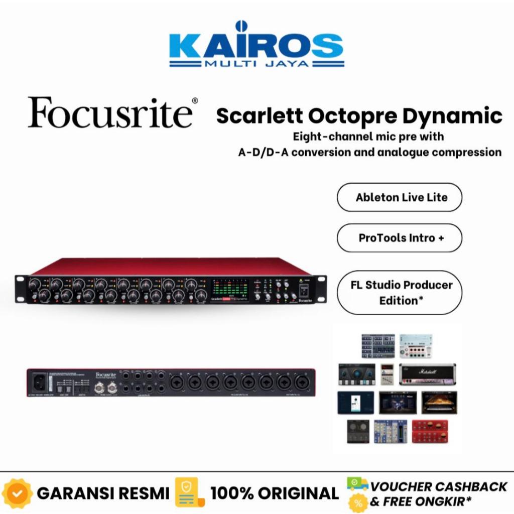 Focusrite Scarlett OctoPre Dynamic - Eight-channel Mic Pre