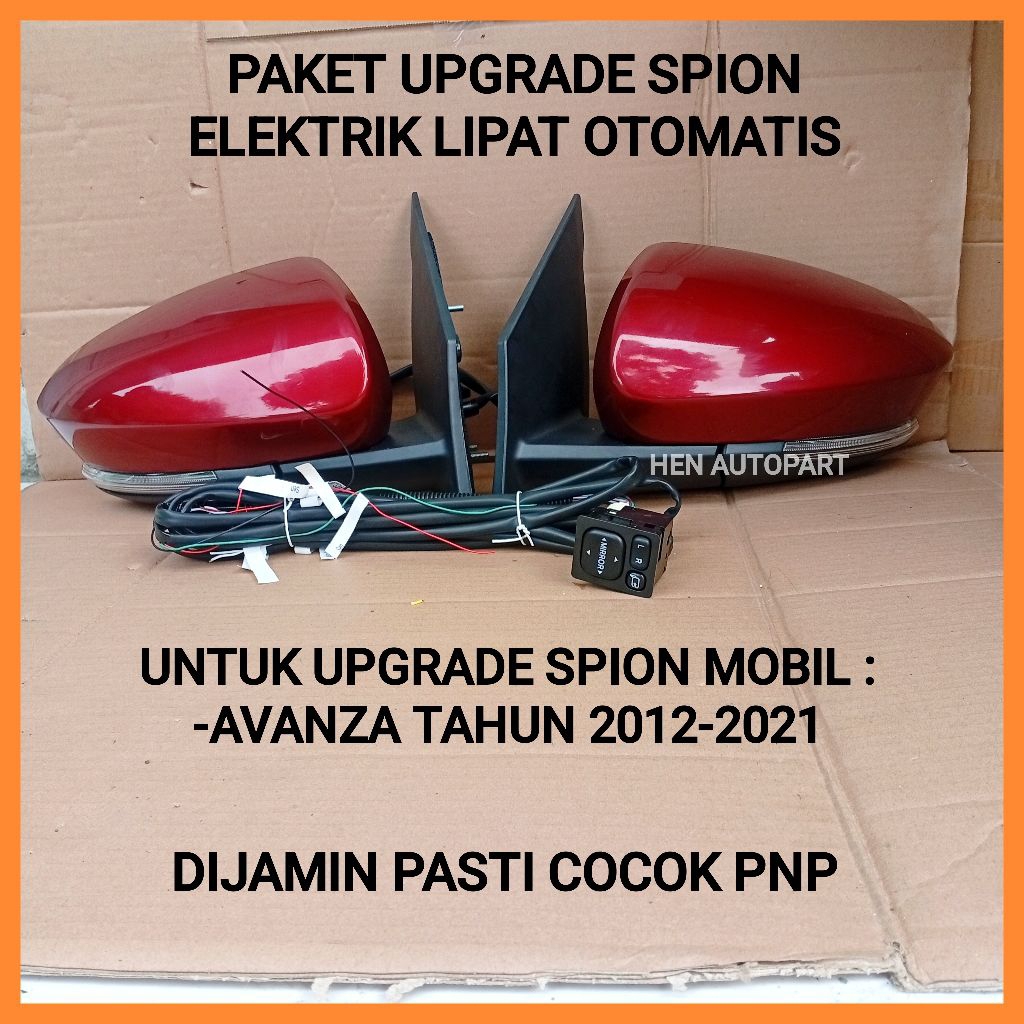 Paket upgrade spion mobil avanza Tahun 2012 2013 2014 2015 2016 2017 2018 2019 2020 2021 Retcrak lip