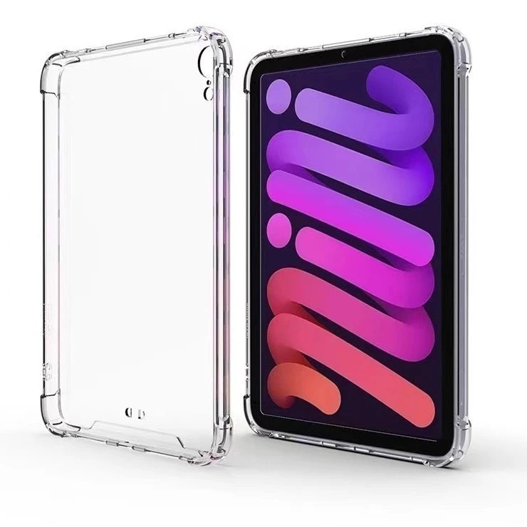 Soft Case iP Mini 6 / iPad Mini 7 Anti Crack Silicone + Tempat Stylus Pen