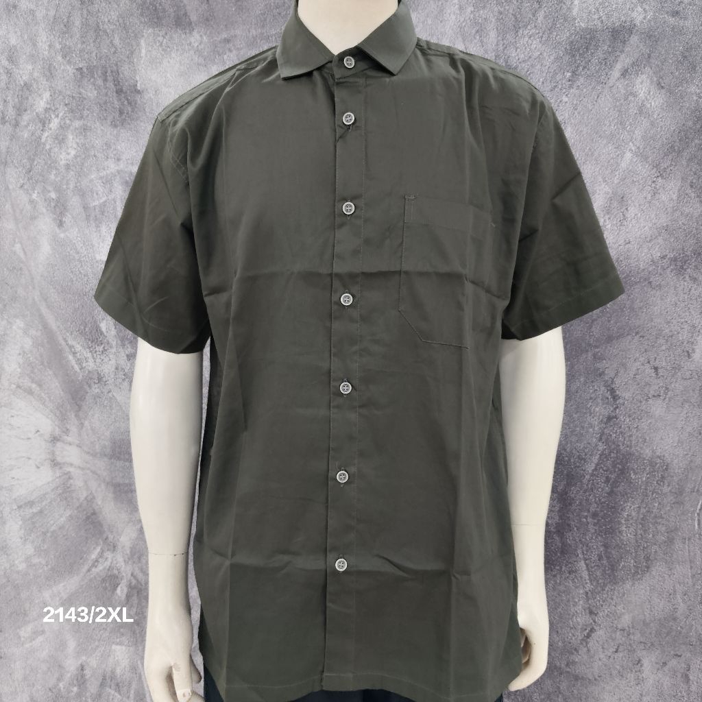 Kemeja Lengan Pendek LUXTON Big Size ORIGINAL