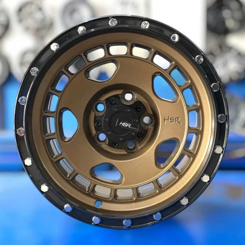 velg mobil jeep jimny escudo sidekick ring 15 velg type HSR MAHAWA Lebar 7