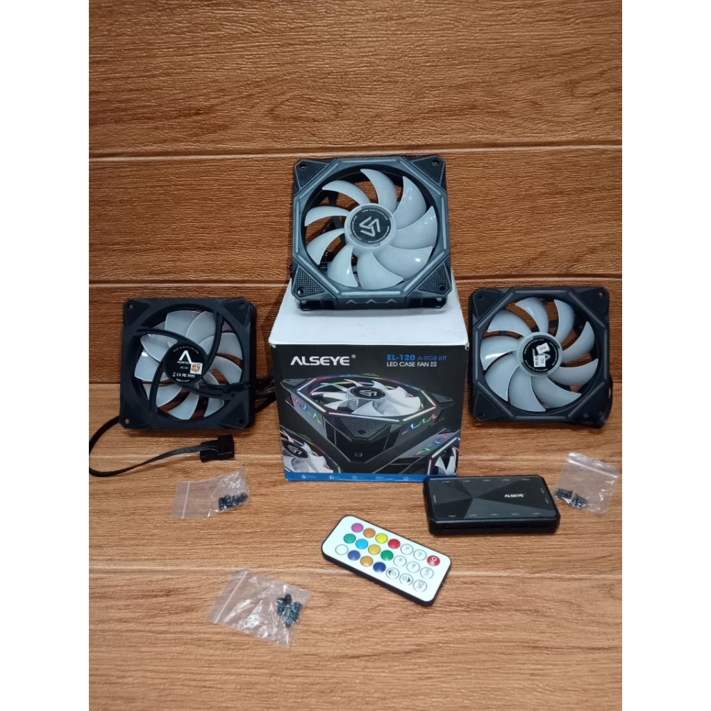 ALSEYE FAN CASE PENTAGON EL-120 A-RGB KIT CONTROLLER - ( 3 FAN )