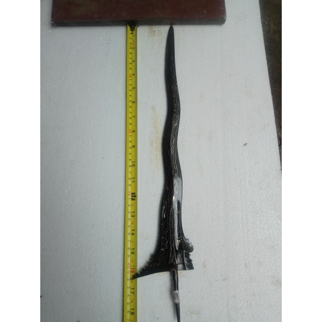 keris bali luk5  -+40cm garap standart (k8)