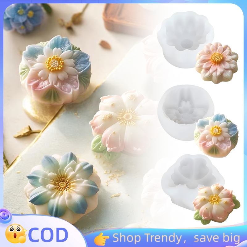 Cetakan Puding Silikon Bunga Cetakan Puding Silikon Bunga Besar Cetakan Pudding Lucu Cetakan Silikon