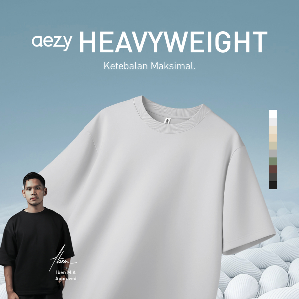 No Void Minds Heavyweight AEZY Oversized T-Shirt | Oatmeal