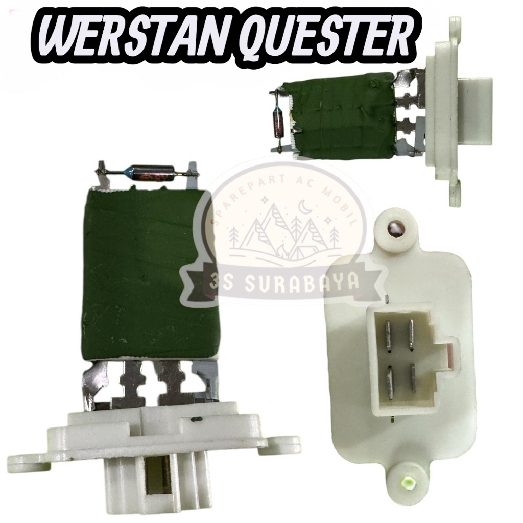 Werstan Quester Ac Truck Alat Berat Resistor Blower (Baru/New)