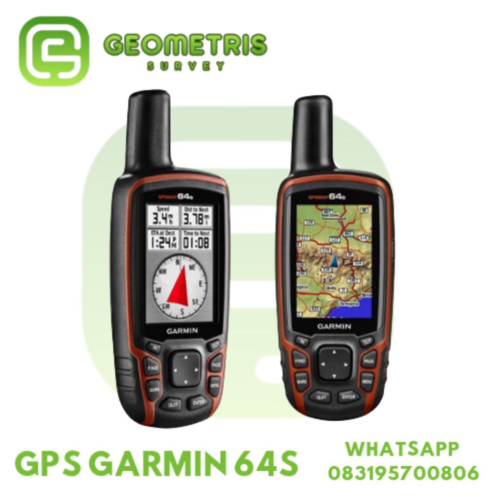 Garmin GPS 64s Original Garansi 1 Tahun