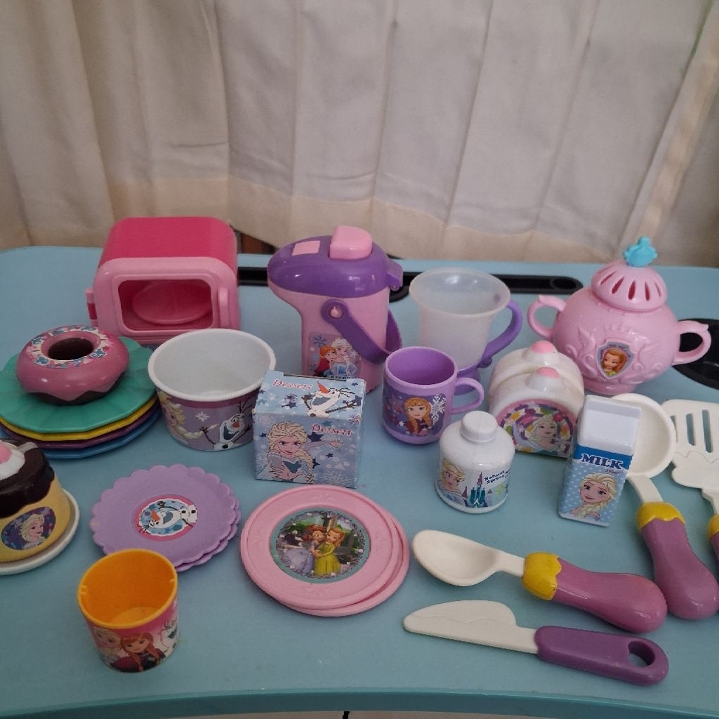 PRELOVED - Mainan Masakan Disney Frozen dan Sofia