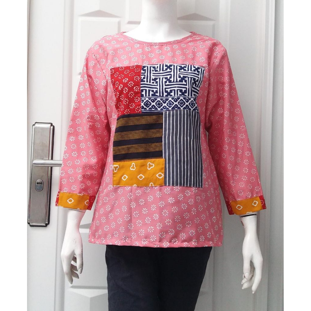 BLOUSE BATIK KOMBINASI